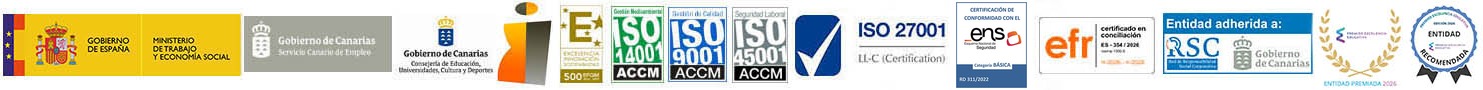 Acreditaciones y Certificaciones Oficiales